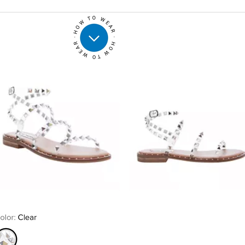 Steve Madden studded sandals